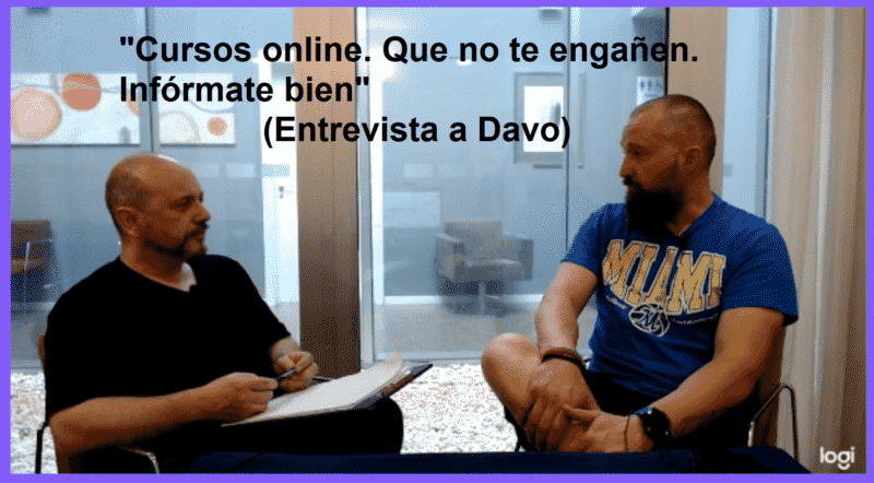 QUE NO TE ENGAÑEN 3💲. Escuelas de varilleros online 🚗. Entrevista a David Alonso «Davo» 🙂
